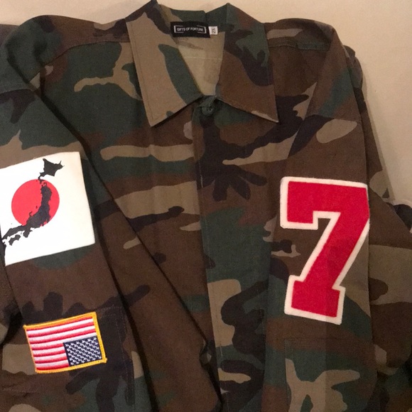 Camo button down shirt - Picture 5 of 5